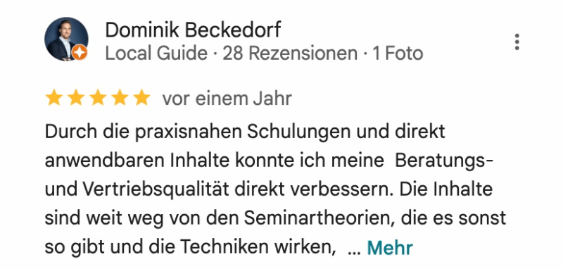 Dominik-Beckedorf-google-Rezension